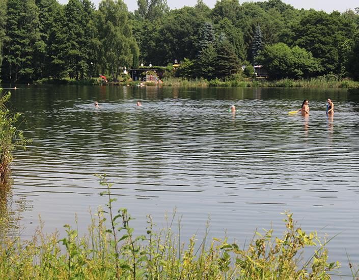 Ferienpark Tannenbruchsee Neustadt am Rübenberge Dış mekan fotoğraf